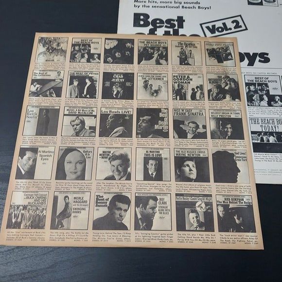 Beach Boys Vinyl LP BEST OF VOL 2 1967 Stereo Capitol Records Star Line DT 2706 - Picture 7 of 11